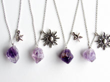 Load image into Gallery viewer, Skygazer Amethyst Necklaces (2 variations)