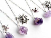 Load image into Gallery viewer, Skygazer Amethyst Necklaces (2 variations)